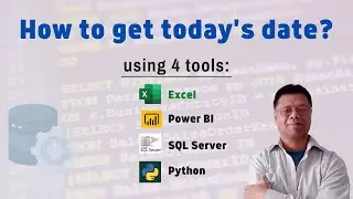 How to get Today's date [using SQL, Excel, Power BI, and Python]