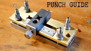 Letter punch guide : aim the line and write everything straight! Punzonatura