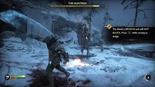 God of War Ragnarök_the huntress fight