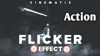 Cinematic Flicker Effect in kinemaster | Kinemaster Tutorial Hindi / Urdu