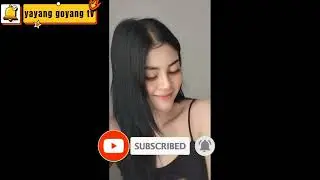 si cewe cantik baju hitam dan hot vidio tiktok