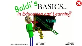 Baldi's Basics Story Mode Completed