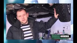 Лада Веста на подъемнике.Обзор Lada Vesta ТО.