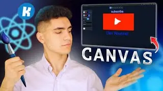 Навчись використовувати CANVAS в REACT | REACT KONVA