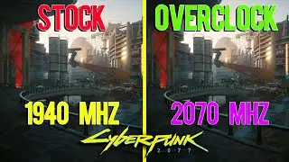 Is Overclocking Worth it? | GTX 1060 Stock vs Overclocked in Cyberpunk 2077