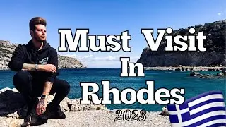 Top Places to See in Rhodes Greece 🌍Must See Places 2023 - 4K🌍
