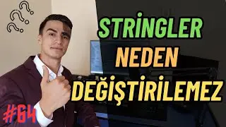 Java Strings (Stringler Neden Değiştirilemez?) - Sıfırdan İleri Seviye Java Eğitimi #64