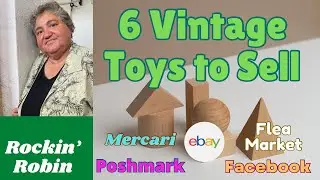 Selling Vintage TOYS on eBay - 6 Great toys to look for #ebayresellers  #ebayflipper #ebayflipping