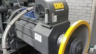 Sicor MR35 traction elevator machine motor room 2016
