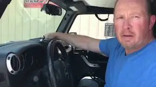 Jeep Wrangler Instrument Cluster Removal Procedure