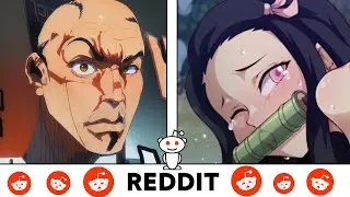 Nezuko Kamado vs Reddit (The Rock Reaction Meme) Demon Slayer