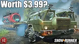 SnowRunner: Is the NEW MASTODON DLC Worth $3.99? ALL NEW UPDATES & GAME FIXES!
