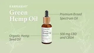 НОВИНКА!!! Kannaway Green Hemp Oil / зеленое конопляное масло
