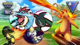 FLAMING WOLVERINE: TOP 10 *TYPHLOSION* GREAT LEAGUE TEAMS! | Pokémon GO Battle League