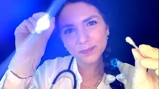 ASMR Cranial Nerve Exam (German/Deutsch RP, Personal Attention)