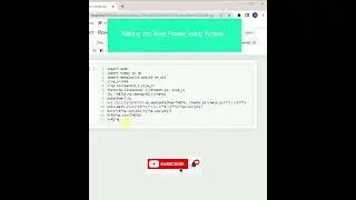 Making the Rose flower with Python #shorts #youtubeshorts