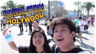 Ranz and Niana at Universal Studios Hollywood