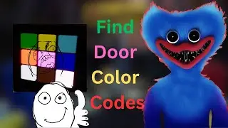Poppy Playtime How to Find Door key color codes in Chapter 01