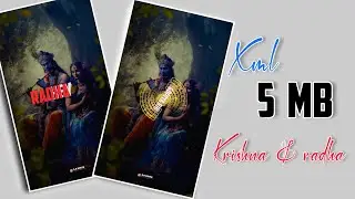 radha krishna lyrics video editing 🙏 / whatsapp status/ #song #viral #radhakrishna #alightmotion