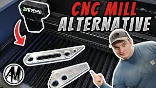 Making Billet Aluminum Parts with a Desktop Laser.!!  ( xTool P2 55 watt Co2 laser Cutter )