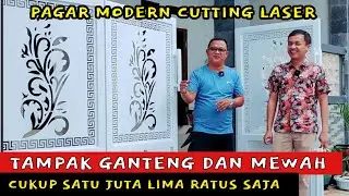 HARGA PAGAR MINIMALIS LASER CUTTING TERBARU 2023
