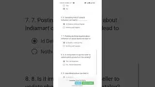 IndiaMART Modules #9 Questions & answers l IndiaMART freelance tele assosicate 