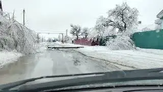 Непогода в Ростовской области .(мобильное видео ).