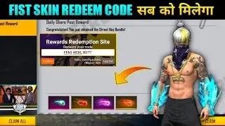 Free Fire Redeem Code Today 17 June | Fist Skin Redeem Code | FF Redeem Code Today