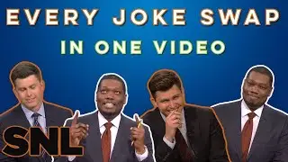 23 Minutes of Weekend Update with Colin Jost & Michael Che Swapping Jokes #viral #snl
