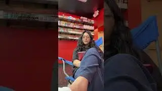 Candid latina dangling feet in socks (join the patreon for more)