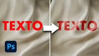 INTEGRA textos con TEXTURAS facilmente con Photoshop | Alain Perdomo