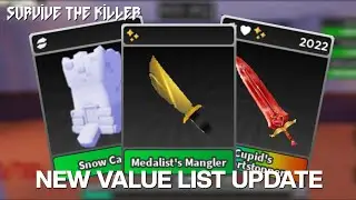 🔪MEDALIST DROPPED!! New Value List Updates📈 // Survive The Killer