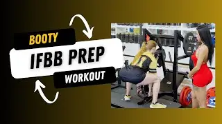 IFBB Dubai| Binous One Best Gym In The World | Second Preparation For The Competition| 6 Weeks Out