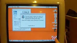 iMac G3/DV - Touchscreen calibration