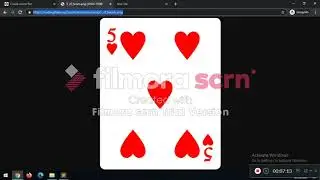 Javascript change cards' numbers programmatically based on keyboard pressed number