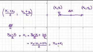 College Algebra Distance and Midpoint