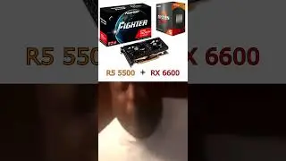 Rating AMD ryzen 5 5500 + rx 6600 for gaming in 2024