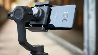 DJI Osmo Mobile 2 Samsung Galaxy S8 Plus & iPhone X Comparison