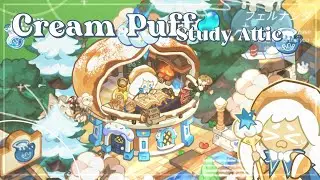 ── 🥐 cookie run : cream puff's study attic !﹐？