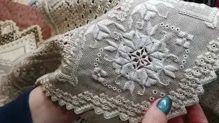Как читать схему в салфетках Hardanger & Bardgello