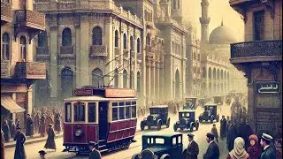 Cairo, Egypt 1920s in color  شوف القاهرة في عام ١٩٢٠  -#t #nilelegacy #اكسبلور #مصر