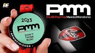 CUS Parma Mezza Maratona 2023 - Medale | Modern Forms
