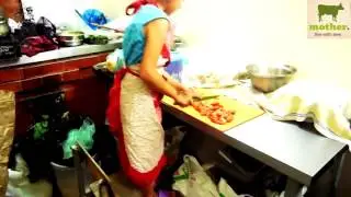 Лалита на кухне