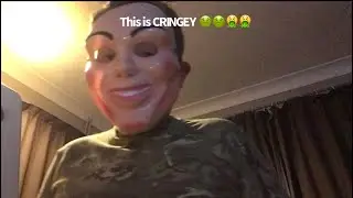 When a cringey TikToker uploads a cringey dance #shorts #comedy #skits (read description)