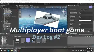 Storm Racers Dev log 2 | Advanced Water shader, Chat System, and Boat Upgrades