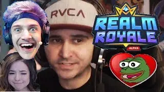 Poki vs Ninja in Fail Competition - Battle Royale Highlights #2 - Summit loves Realm Royale