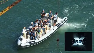 Velocidade Furiosa 10 os últimos momentos das filmagens e utilização de Drone Alta X Almada Portugal