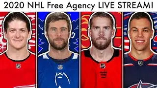 2020 NHL FREE AGENCY LIVE STREAM! (Hockey Free Agents Pietrangelo/Hall/Krug Trade Rumors Talk)