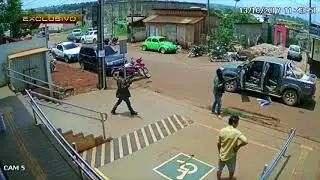 IMAGENS  ASSALTO BANCO MEDICILÃNDIA - PA  04-11-17