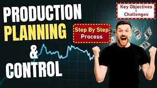 Production Planning and Control | Step By Step Process | Key Objectives and Challenges | MRP | MPS
